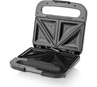 ETA Sandwichmaker Crux I 750 W I Protection thermique I Poignée isolée thermiquement I Revêtement antiadhésif I Entretien facile I Grille-sandwichs