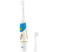ETA Sonetic Brosse à dents sonique pour enfant avec lumière, technologie Sonic Move+, microbulles, 2 embouts (0-4 et 5-10 ans), minuteur, étanche, bleue