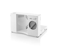 ETA Trancheuse universelle Tempo I Trancheuse à pain pliable avec 120 W I électrique I Petit et compact I Épaisseur de coupe 0-20 mm I Fabriqué en Allemagne Lame Solinger