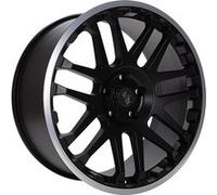 ETABETA COMBAT Black matt lip polished 9.0Jx20 5x130 ET25