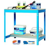 - Kit Etabli 840x1200x750mm - BT-3 1200 BLEU/BOIS