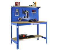 Établi avec panneau mural et étagère supérieur BT-3 1200 SIMONRACK 448100210126012