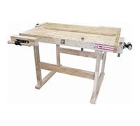 Etabli bois double HOLZMANN - charge 150 kg - WB155TWIN