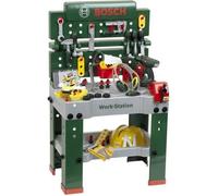 Etabli Bosch avec 81 accessoires dont une visseuse électronique et un set de construction de véhicules futuristes - KLEIN - 8469
