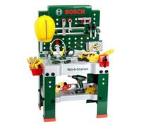Etabli Bosch avec 81 accessoires dont une visseuse électronique et un set de construction de véhicules futuristes - KLEIN - 8469