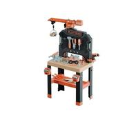 Etabli bricolage enfants Black+Decker Bricolo Builder 87 accessoires grue