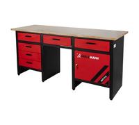 Etabli d'atelier banc travail HOLZMANN wt1700