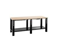 Etabli d'atelier Plateau bois - 2 m - - WB2.2000WPF