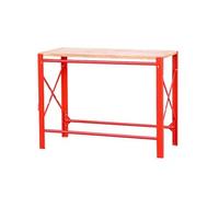 Établi de chantier - pliant 1,10 m - métal bois OUTIFRANCE