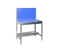 Établi de jardin - 1445x1200x400 - 2 niveaux Bleu - SIMON RACK - 8435104988299