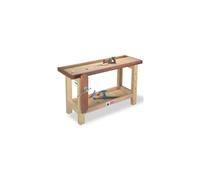 Etabli de menuisier 1500 x 500 x 830 mm avec machoire frontale 1500-BC - UR-3981500 - Urko