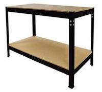 Etabli de travail noir q-rax - 100 cm Noir G