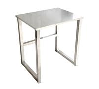 Établi en acier inoxydable, table d'opération d'atelier, bureau d'emballage d'entrepôt, support de rangement domestique, support d'aquarium, table d'étude