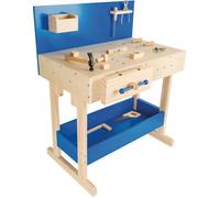 Etabli et outils - SMALL FOOT - Banc à marteler - Bois massif - 7 outils - Mixte