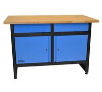 Etabli GW 2/2 - 120 x 60 cm - 2 portes - 2 tiroirs Güde G40472