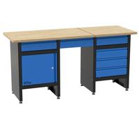 Etabli GW 6/1 XL - 170 x 60 cm - 1 porte - 6 tiroirs Güde G40480