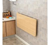 Établi mural pliable compact - Étagère polyvalente pour cuisine, salle à manger, bureau, table d'étude multifonction - Disponible en 28 tailles pour une efficacité maximale de l'espace
