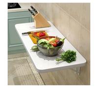 Établi mural pliable et peu encombrant (78,7 x 50,8 cm), parfait pour la maison, le bureau, le garage et la salle d'artisanat, facile à installer et à concevoir