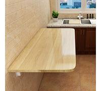 Établi mural pliable robuste - Table pliante peu encombrante pour garage, abri de jardin, bureau à domicile, buanderie, cuisine et salle à manger - Design polyvalent et robuste