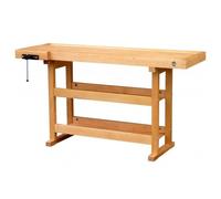 Etabli - OUTIFRANCE - 1.50X0.50M - Bois - 1 presse - 2 rayons