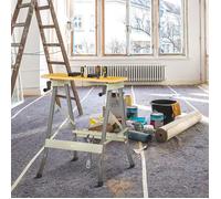 Établi pliant établi de serrage avec 4 serre-joints table de travail, charge 100 kg, 62,5x60,5x78,5cm, gris