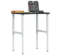 Établi Table de Travail Bricolage Atelier Garage Bois de Chêne Massif vidaXL