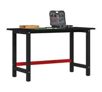 Établi Table de Travail Bricolage Atelier Garage Bois de Chêne Massif vidaXL