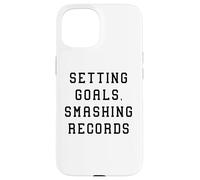 Établir des objectifs, réussir la déclaration de réussite de Smashing Records Coque pour iPhone 15