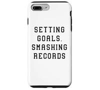 Établir des objectifs, réussir la déclaration de réussite de Smashing Records Coque pour iPhone 7 Plus/8 Plus