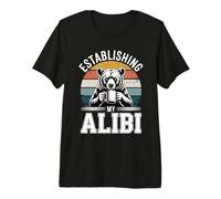 Établir Mes Matins d'ours Alibi T-Shirt Haut de Gamme