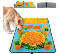 ETACCU Tapis à renifler pour chiens, tapis d'alimentation interactif pour stimulation mentale et alimentation lente, encourage les compétences naturelles de recherche de nourriture, facile à nettoyer,