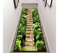Etaclover Tapis de Passage Grand Tapis De Couloir,Lavable antiderapant Motifs Géométriques Tapis Cuisine,Antidérapant Entrée Tapis for Cuisine Salon Chambre Entrée,Tapis Chambre Adulte