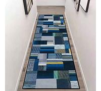 Etaclover Tapis de Passage Grand Tapis De Couloir,Lavable antiderapant Motifs Géométriques Tapis Cuisine,Antidérapant Entrée Tapis for Cuisine Salon Chambre Entrée,Tapis Chambre Adulte