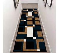 Etaclover Tapis de Passage Grand Tapis De Couloir,Lavable antiderapant Motifs Géométriques Tapis Cuisine,Antidérapant Entrée Tapis for Cuisine Salon Chambre Entrée,Tapis Chambre Adulte