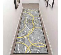 Etaclover Tapis de Passage Grand Tapis De Couloir,Lavable antiderapant Motifs Géométriques Tapis Cuisine,Antidérapant Entrée Tapis for Cuisine Salon Chambre Entrée,Tapis Chambre Adulte