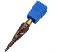 Étagée Double Tranchant en Acier HSS pour m35 avec Queue Hexagonale | Foret à Métal 3-13 mm pour Acier Inoxydable et Métaux Durs, Outil de Perçage pour professionnel pour Atelier et