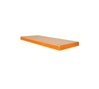 Étagère Supplémentaire Ajustable 150 x 60 cm pour Établi S-Rax, Planche en Bois Aggloméré Robuste, Capacité 300kg, Bricolage Atelier Garage, Assemblage Sans Boulons, Pieds en Caoutchouc, 3 Renforts
