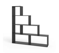 Étagère , 163x155cm, Noir, Noir, Vicco