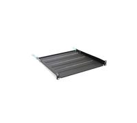 Étagère 19 pouces 1U G/450 noire (RAL 9005) TN-19-450-1U-BK