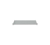 Étagère 1U 150mm Rack 19, 2 points de fixation, perforée 712200