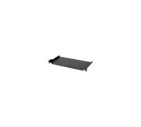 Étagère 1U 200mm Rack 19, 2 points de fixation I-CASE TRAY-4-BK