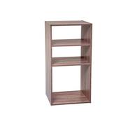 Etagère 2+1 cases Mix naturel