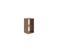 5five - étagère mix'n modul 2 cases rectangulaire marron