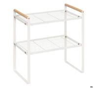 Etagère 2 niveaux Balm blanc L33cm - 5 five simply smart