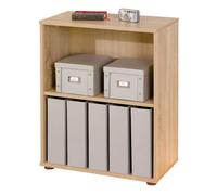 Étagère 2 Niveaux "Delnice" 75cm Chêne Sonoma