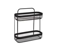 - Etagère 2 Niveaux Design "Mayaj" 35cm Noir