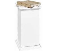 Étagère 2 Niveaux Vintage Wyon 57cm Blanc Blanc G
