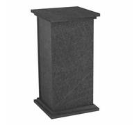 FMD furniture Console Décorative Porte Plantes 30 x 30 x 57.9 cm Décor Matera, avec 2 Plateaux et Porte, Porte Plantes