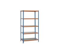 Simon Rack - Etagère 2000x1000x500mm bleu/orange charge 180Kg - SIMONCLICK PLUS 5/500 SIMO Bleu G