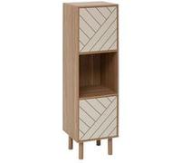 Etagère 3 cases 2 portes Mix'n'Match MDF 5five